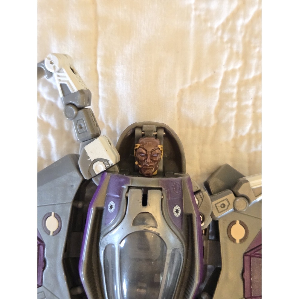 2005 Star Wars Mace Windu Transformer LFL Purple Gray - Picture 9 of 12